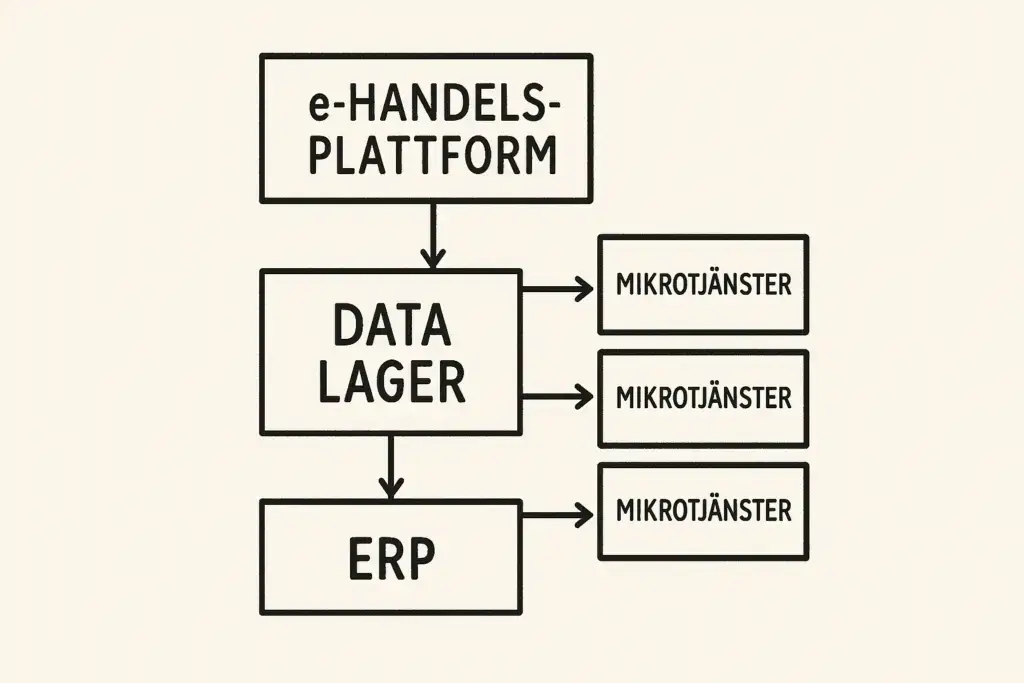E-handels integrationer 10 datalager E-handels integrationer
