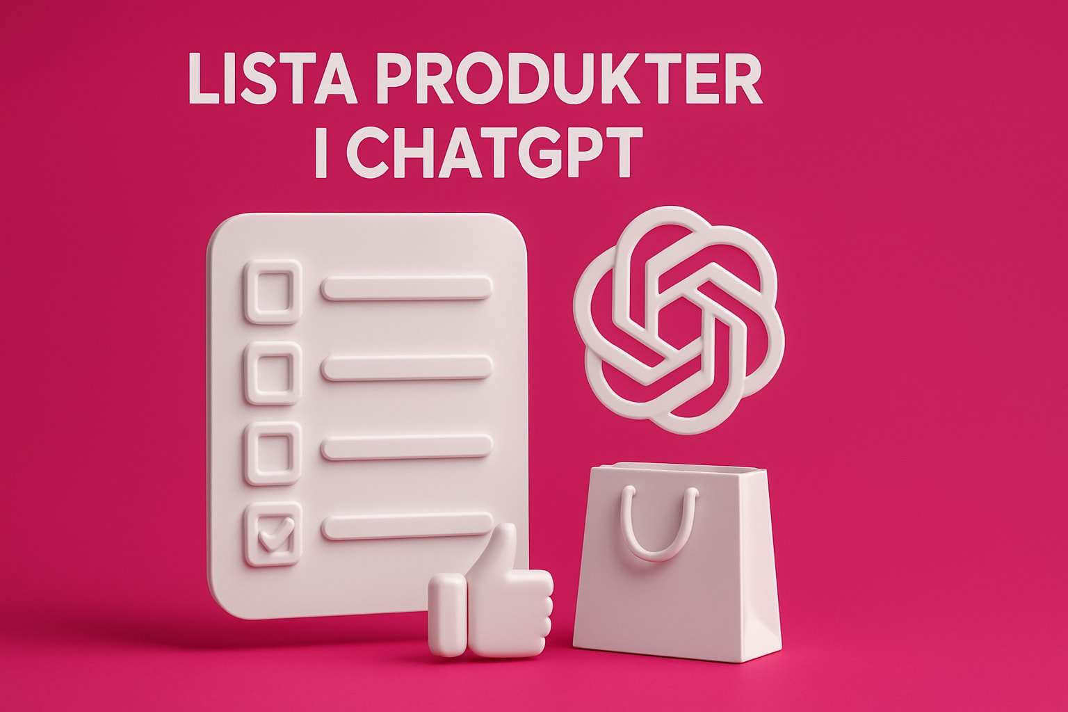lista produkter i chatgpt din guide fr 2026 Lista Produkter i ChatGPT: Din Guide för 2026
